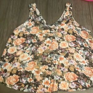 TORRID floral summer blouse in a size 1.